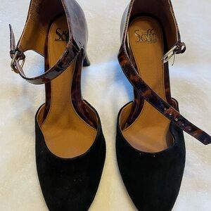 Sofft heels with ankle strap